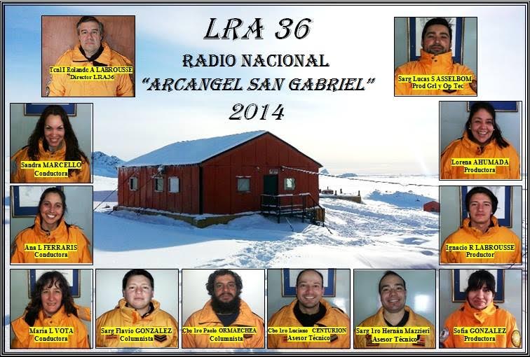 Спецтрансляция LRA36 Radio Nacional San Gabriel 21 сентября