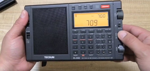 Видео распаковки нового Tecsun PL-990