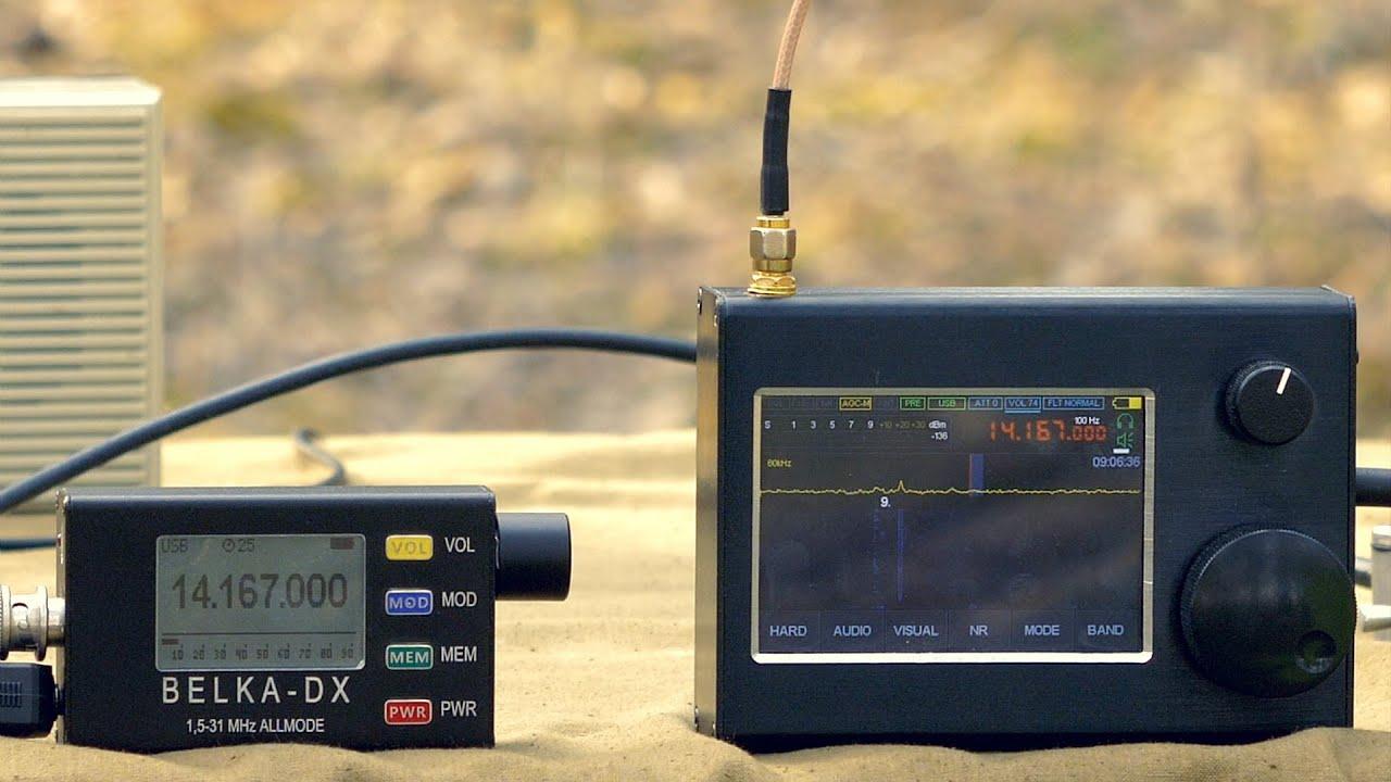 Сравнение радиоприемников Малахит DSP и Belka DX в полевых условиях